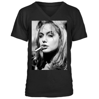 Angelina Jolie Men's V-Neck T-Shirt