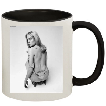 Angelina Jolie 11oz Colored Inner & Handle Mug