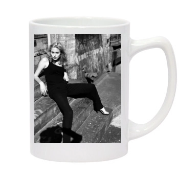 Angelina Jolie 14oz White Statesman Mug