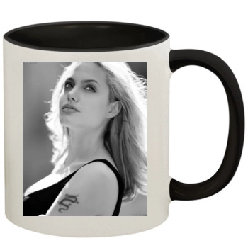 Angelina Jolie 11oz Colored Inner & Handle Mug