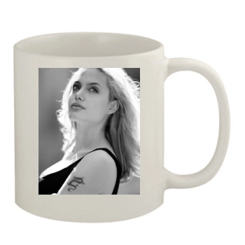 Angelina Jolie 11oz White Mug