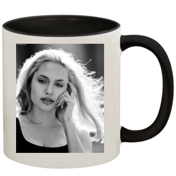 Angelina Jolie 11oz Colored Inner & Handle Mug