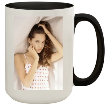 Angelina Jolie 15oz Colored Inner & Handle Mug