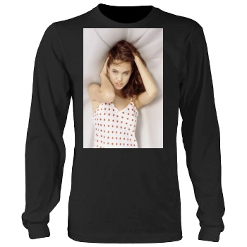 Angelina Jolie Men's Heavy Long Sleeve TShirt