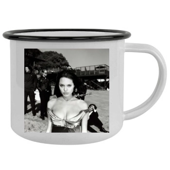 Angelina Jolie Camping Mug