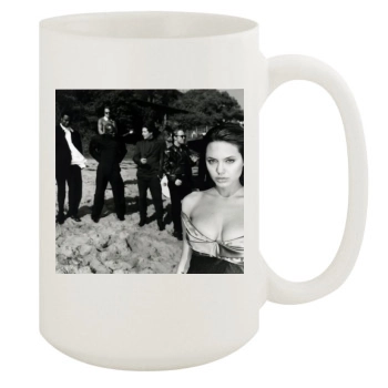 Angelina Jolie 15oz White Mug