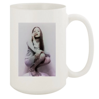 Angelina Jolie 15oz White Mug