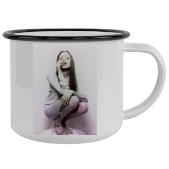 Angelina Jolie Camping Mug