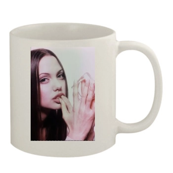 Angelina Jolie 11oz White Mug