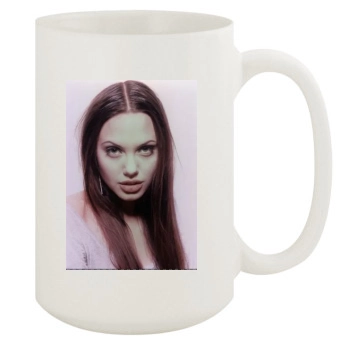 Angelina Jolie 15oz White Mug