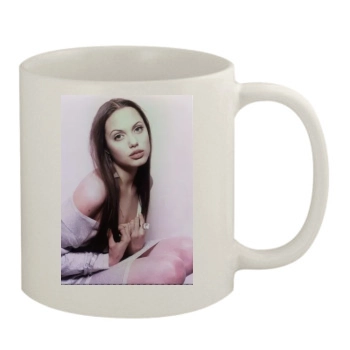 Angelina Jolie 11oz White Mug