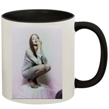 Angelina Jolie 11oz Colored Inner & Handle Mug