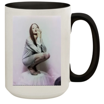 Angelina Jolie 15oz Colored Inner & Handle Mug