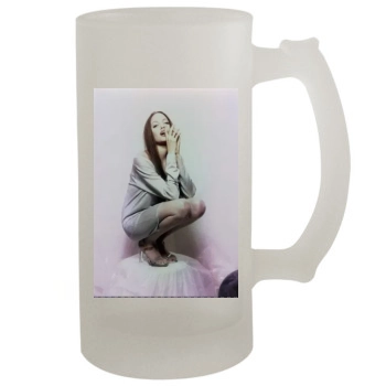 Angelina Jolie 16oz Frosted Beer Stein