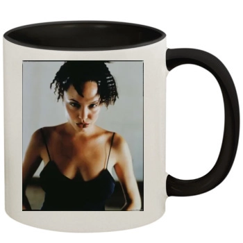 Angelina Jolie 11oz Colored Inner & Handle Mug