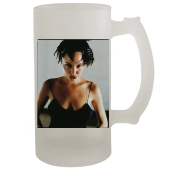 Angelina Jolie 16oz Frosted Beer Stein