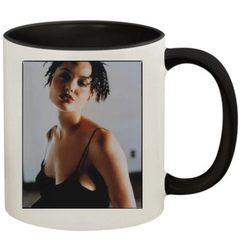 Angelina Jolie 11oz Colored Inner & Handle Mug