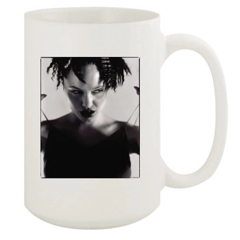 Angelina Jolie 15oz White Mug