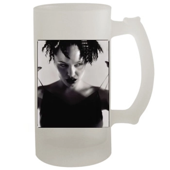 Angelina Jolie 16oz Frosted Beer Stein