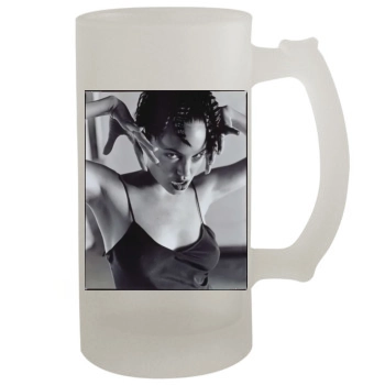 Angelina Jolie 16oz Frosted Beer Stein