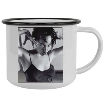 Angelina Jolie Camping Mug