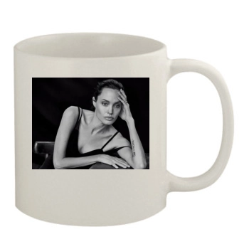 Angelina Jolie 11oz White Mug