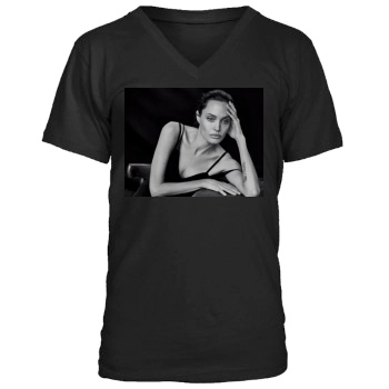 Angelina Jolie Men's V-Neck T-Shirt