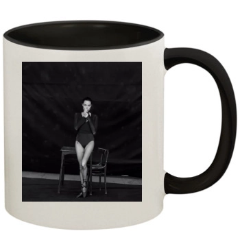 Angelina Jolie 11oz Colored Inner & Handle Mug