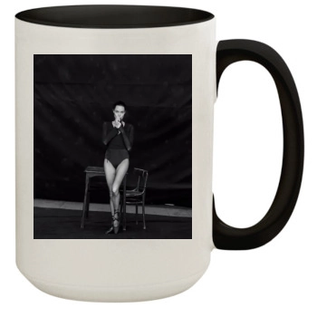 Angelina Jolie 15oz Colored Inner & Handle Mug