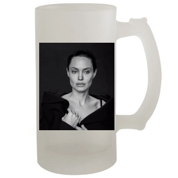 Angelina Jolie 16oz Frosted Beer Stein