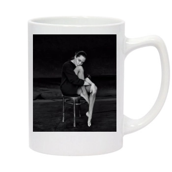 Angelina Jolie 14oz White Statesman Mug