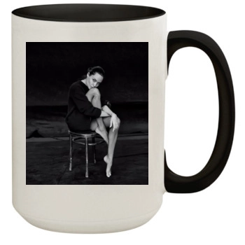 Angelina Jolie 15oz Colored Inner & Handle Mug