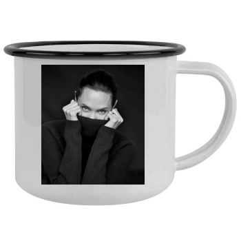 Angelina Jolie Camping Mug