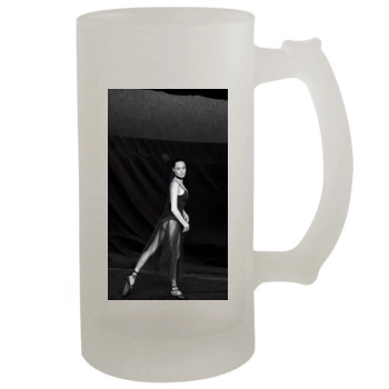 Angelina Jolie 16oz Frosted Beer Stein