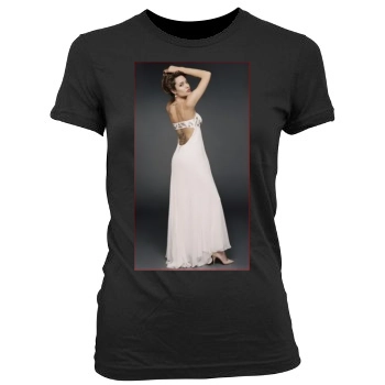 Angelina Jolie Women's Junior Cut Crewneck T-Shirt