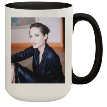 Angelina Jolie 15oz Colored Inner & Handle Mug