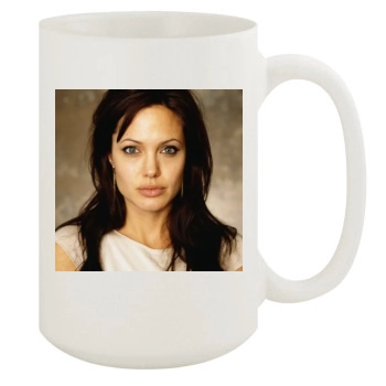 Angelina Jolie 15oz White Mug