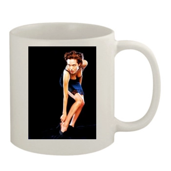 Angelina Jolie 11oz White Mug