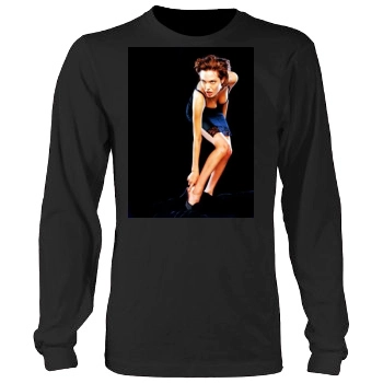 Angelina Jolie Men's Heavy Long Sleeve TShirt