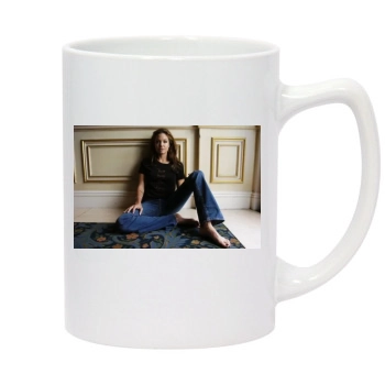 Angelina Jolie 14oz White Statesman Mug