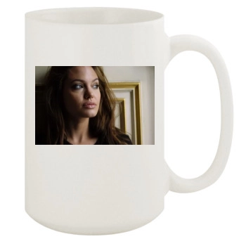 Angelina Jolie 15oz White Mug