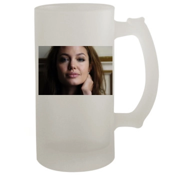 Angelina Jolie 16oz Frosted Beer Stein