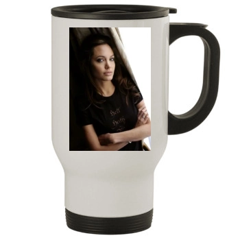 Angelina Jolie Stainless Steel Travel Mug