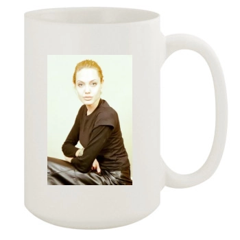 Angelina Jolie 15oz White Mug