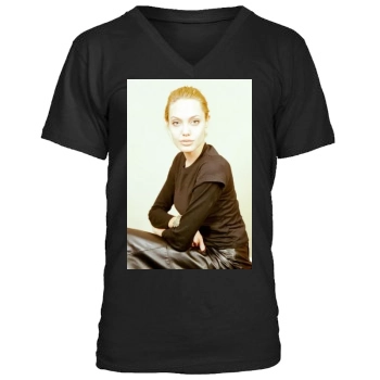 Angelina Jolie Men's V-Neck T-Shirt