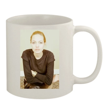 Angelina Jolie 11oz White Mug