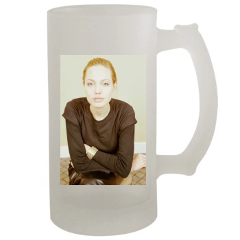 Angelina Jolie 16oz Frosted Beer Stein