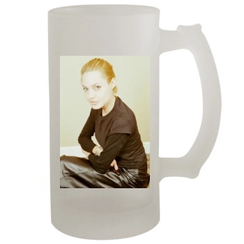 Angelina Jolie 16oz Frosted Beer Stein