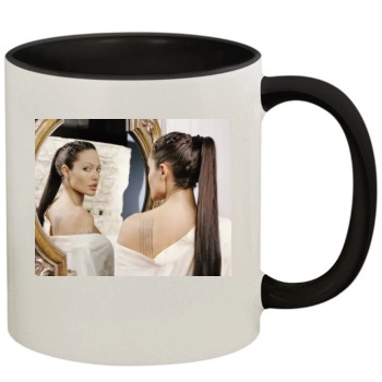 Angelina Jolie 11oz Colored Inner & Handle Mug