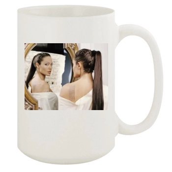 Angelina Jolie 15oz White Mug